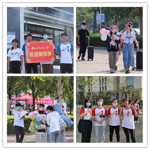华小水等志愿者为新生热情服务.jpg